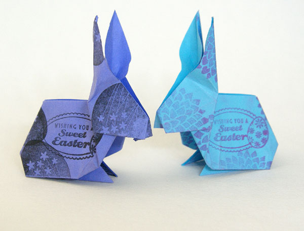 origami rabbits
