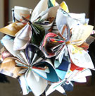 Recycle a Magazine into a Flower Globe