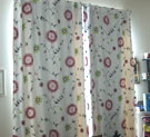 Curtains Makeover – From Dreary to Cheery