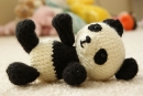 Pablo the Playful Panda - v2, amigurumi crochet