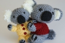 Baby & Mama Koala Bears, amigurumi crochet