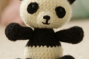 Pablo the Playful Panda, amigurumi crochet