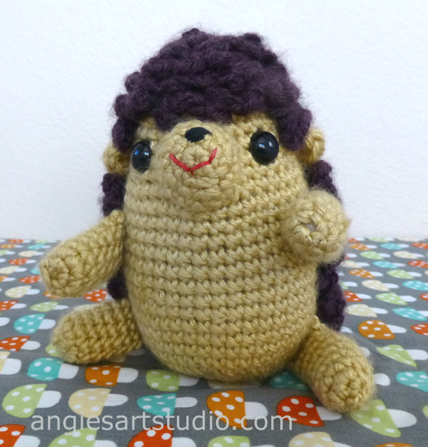 Hedgehog and Cupcake Amigurumi Crochet — Angie's Art Studio