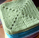 A Crochet Project in Progress: Starburst Granny Square Blanket