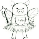 The Making of a Patchwork Fairy Pig