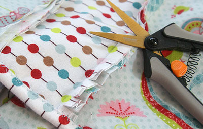 how to make a baby rag blanket