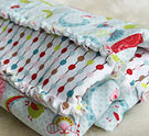 An Easy and Simple Way to Make a Baby Rag Blanket