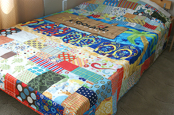 patchwork bedspread