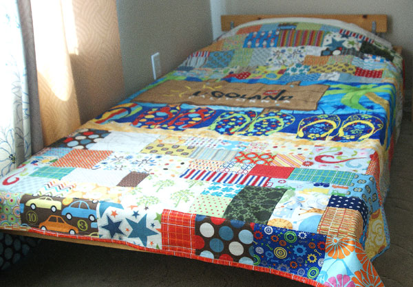 patchwork bedspread