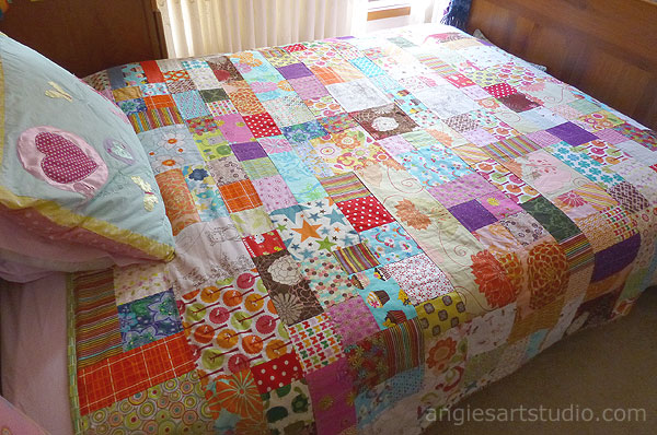 Patchwork Double Bedspread 