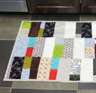 A Scrappy Patchwork Rug for the Kitchen – Another Easy Sewing Project