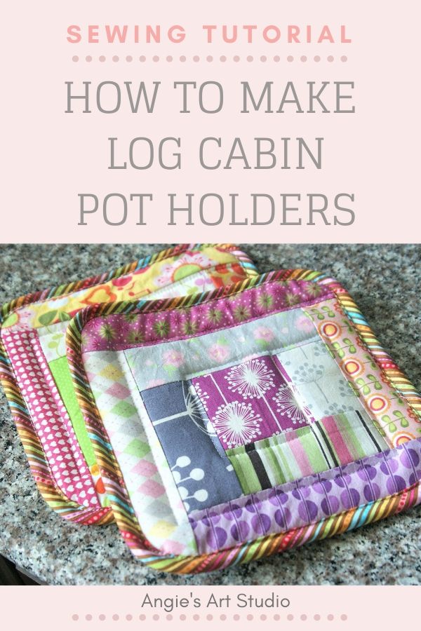 Holiday Sew Along: Pot Holder Tutorial - Diary of a Quilter - a